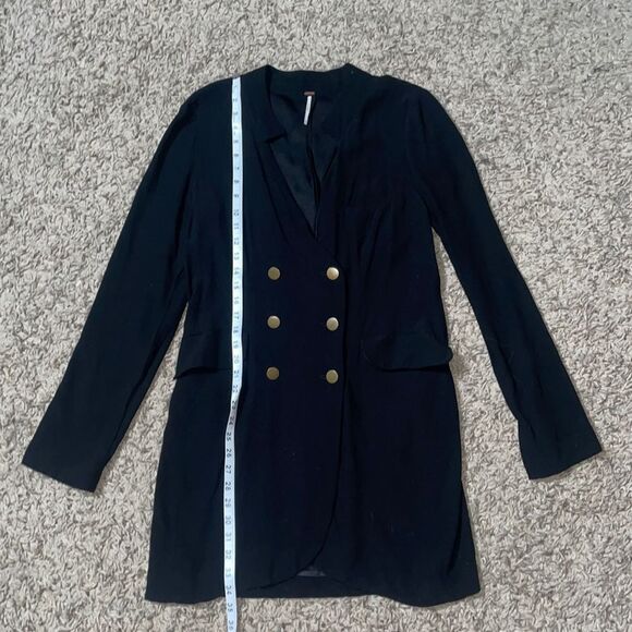 Free People Double Breasted Blazer - Picture 6 of 8